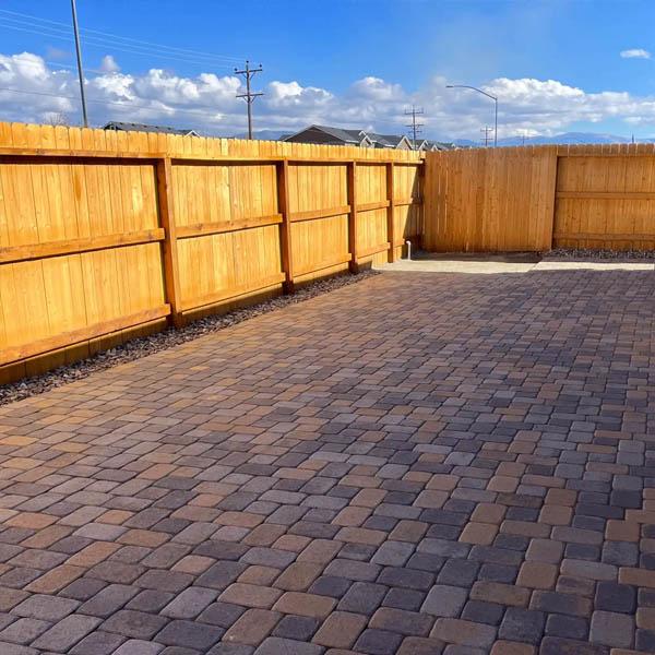 Residential Brick Patio